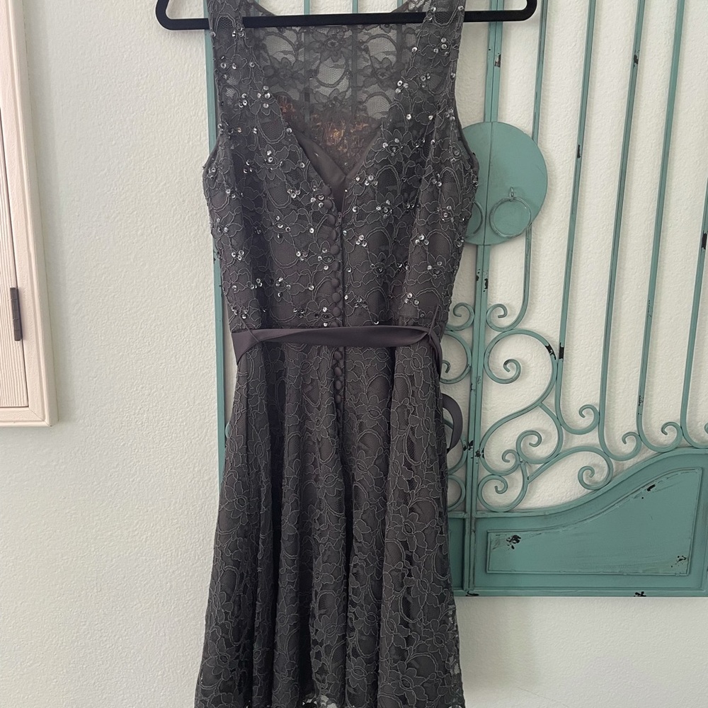 Mori Lee by Madeline Gardner Lace Dress - Picture 6 of 11